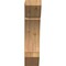 Ekena Millwork Thorton Slat Rough Sawn Bracket, Western Red Cedar, 6"W x 18"D x 26"H BKT06X18X26THR06RWR - alternate 2